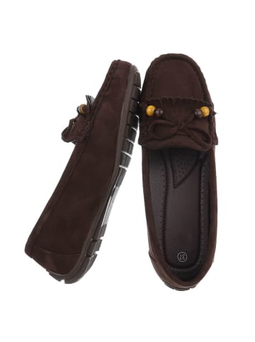 Halbschuh in Dunkelbraun