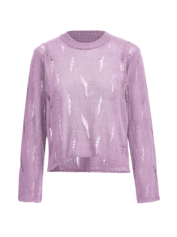 Damen Strickpullover in Lavendel
