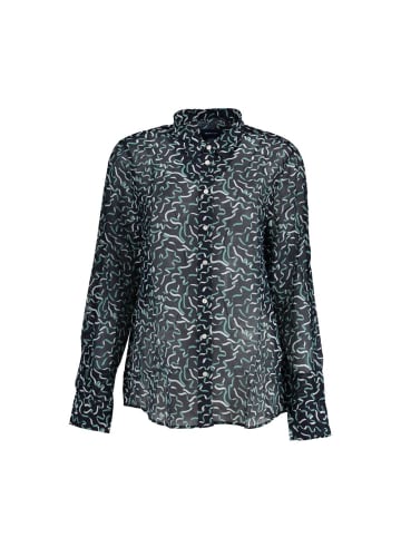 Blau Baumwolle Damen Hemd