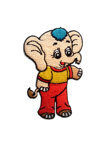 Elefant Tier KinderApplikation Bügelbild inBunt