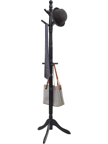 175 cm Garderobenständer in Schwarz