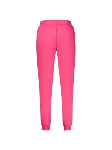 Pink Rosa Baumwolle Damen Hose