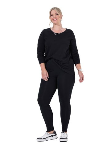 Leggings in schwarz
