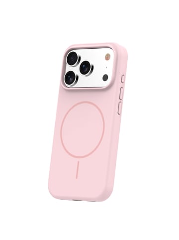 TFO Silicone Thin Mag kompatibel mit iPhone 17 Pro Max hellrosa in hellrosa