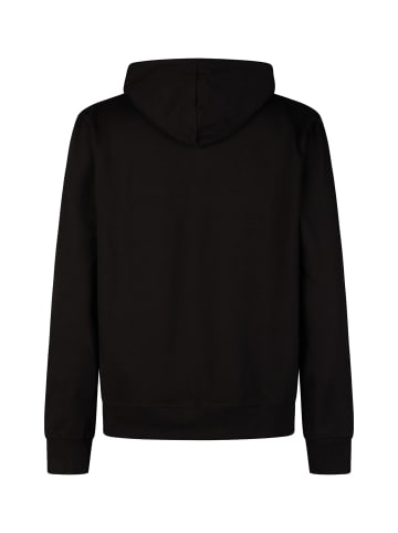 Hoodie "Michael" in black/neongreen