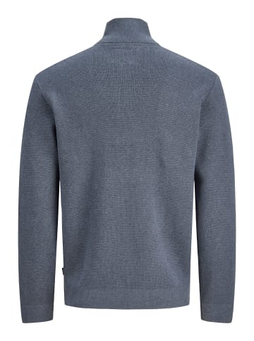 Strickjacke mit Viertelreißverschluss in Turbulence 1