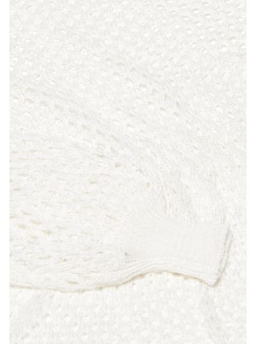 Damen Strickpullover in Wollweiss