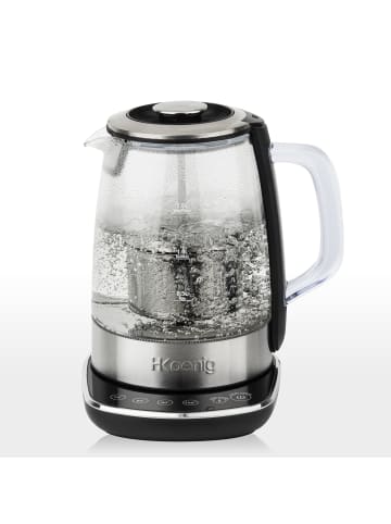Wasserkocher mit Teefilter TI600 in Silber