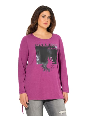 Langarmshirt in beere