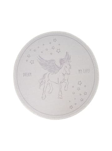 Flachgewebe Teppich Bambi 225 in Grau