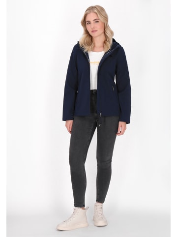 Women Softshell Jacket in navy