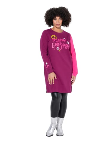 Sweatshirt in magnolienrot