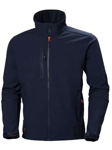 Softshelljacke in Blau