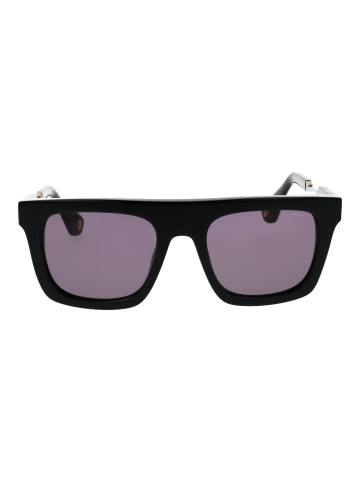 Männer Sonnenbrille Rechtwinklig Schwarz