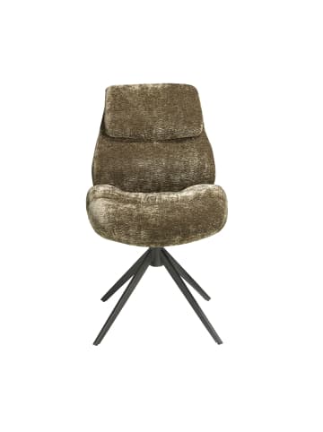 Drehstuhl 4248 in Olivgrün / Schwarz – (B)53 x (H)94 x (T)68 cm