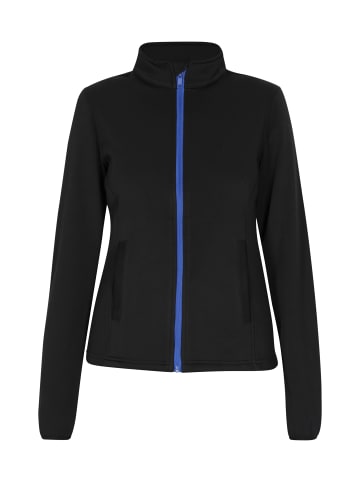 Damen Jacke in Schwarz Königsblau