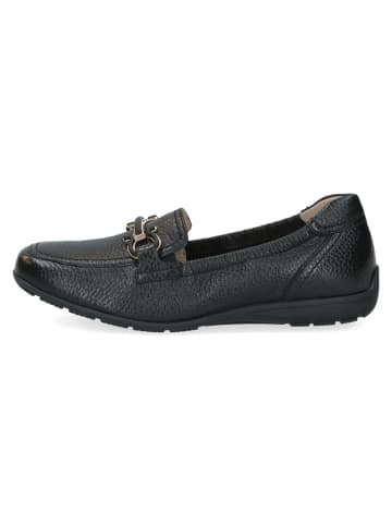 Slipper in black deer