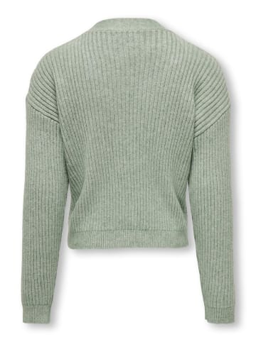 Strickjacke KOGMANDY LS SHORT BOXY CARDIGAN KNT in hedge green