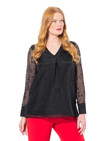 Bluse in schwarz