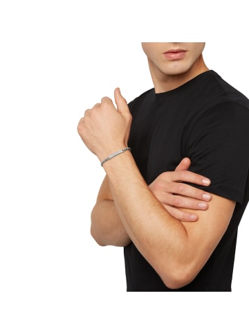 Armband tag and cross silber