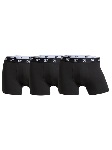 Boxershort 3er Pack in Schwarz