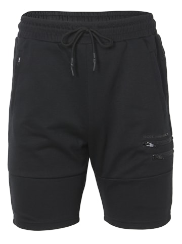 JOGGER INTERLOCK SHORTS in schwarz