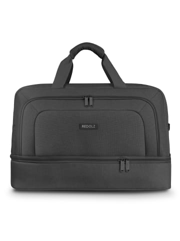 Essentials 12 Weekender-Reisetasche 50 cm mit Bodenfach aufsteckbar black