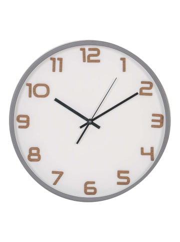 Wanduhr Greenwich Grau 35 x 5 cm
