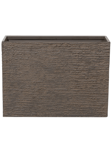 Outdoor Blumentopf EDESSA in Braun - (W) 70 x (H) 50 x (L) 29 cm