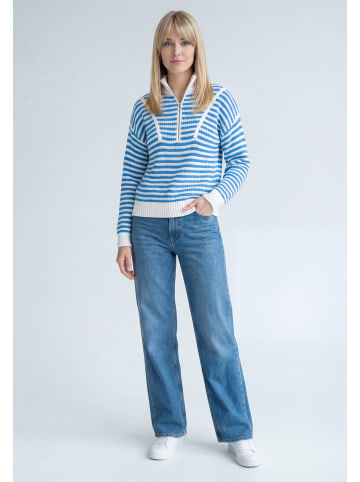 Women Sweater in BLUE STRIPES