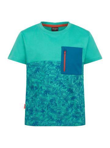 Funktionsshirt Flakstad in navy/dusty blue