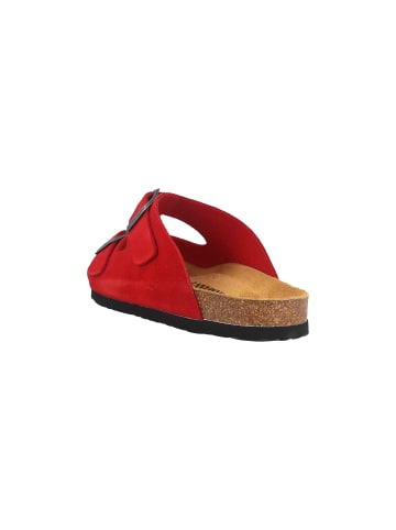 Pantoletten in Rot