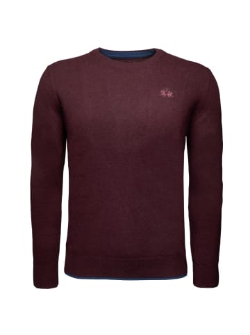 Pullover XMS012 in bordeaux