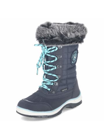 Snowboots in blau