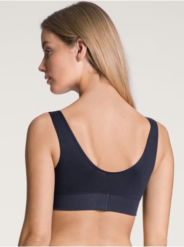 Bustier in dark lapis blue