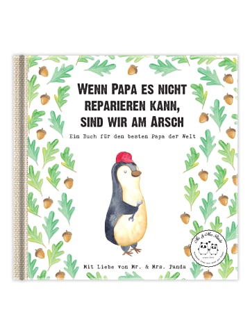 Buchgeschenk Wenn Papa es nicht reparieren kann... in Weiß