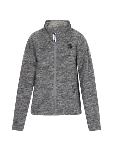 Jungen (Kids) Fleecejacke in Grau Melange