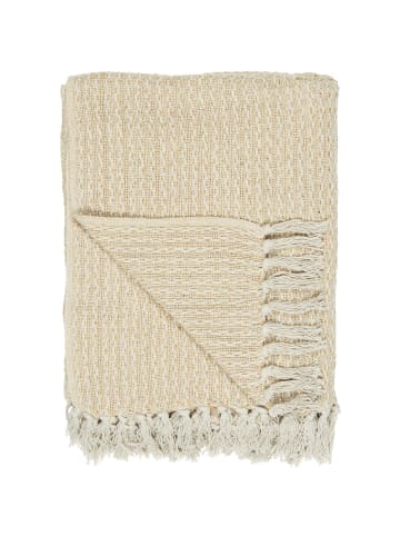 Plaid Gelb Creme 130x160