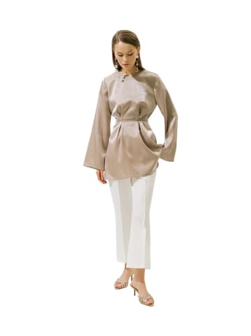 Blouse in Taupe