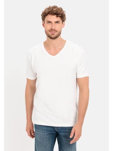 V-Neck Unterhemd/-Shirt im 3-er Pack in Creme