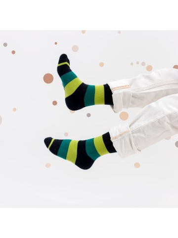 10er Pack Bunte Socken Estilo in JeansStreifen