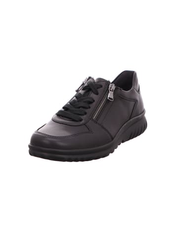 Komfort Schnürschuh in schwarz
