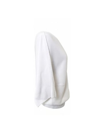 Weiß Baumwolle Damen Pullover