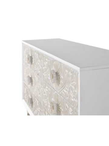 Kommode aus Mangoholz in White