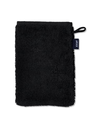 JOOP! CLASSIC DOUBLEFACE Waschhandschuh 3er-Set 16x22 cm, Schwarz