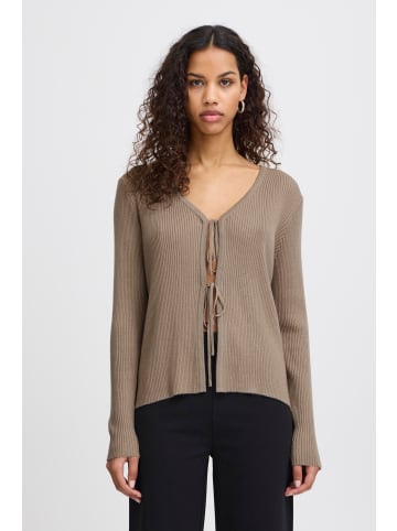 Strickjacke IHKALESSI Regular fit in Fungi