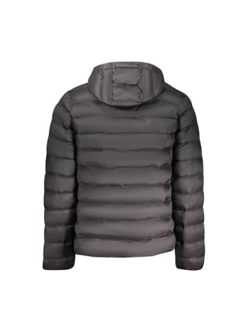 Schwarz Polyester Herren Jacke