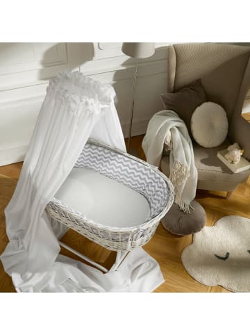 Single-Jersey Baby-Spannbettlaken 2er-Pack San Francisco in weiß
