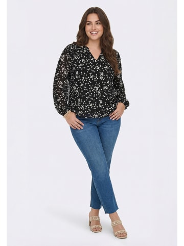 Women Plus Size Blouse in BLACK