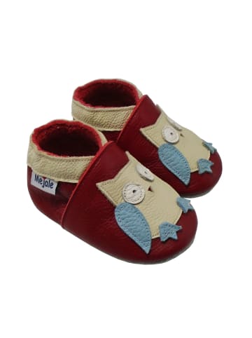 Baby Krabbelschuhe aus Leder, weiche Lauflernschuhe mit rutschfester Sohle 